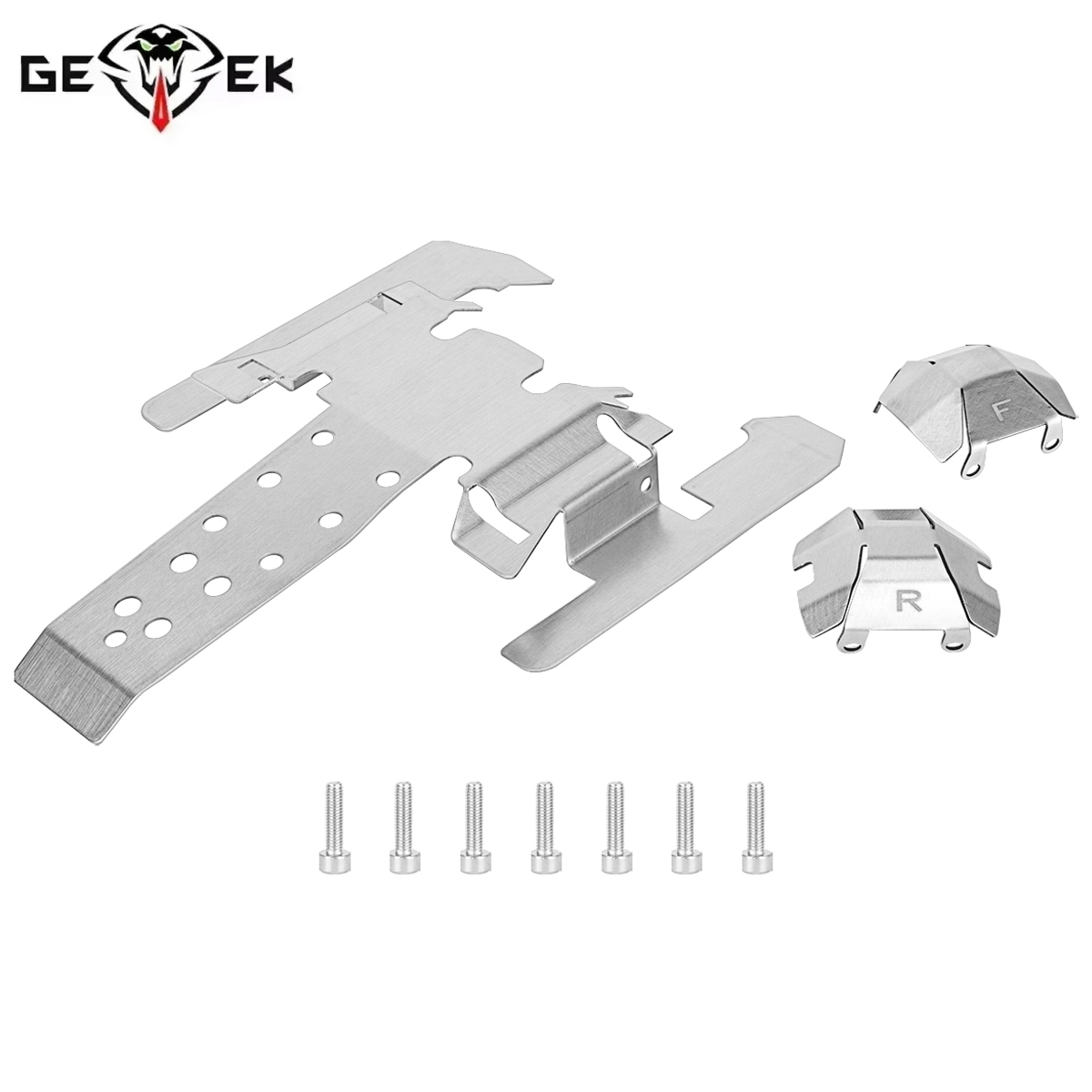 Rc Hobby Factory - Juego de Placas Protectoras de Chasis