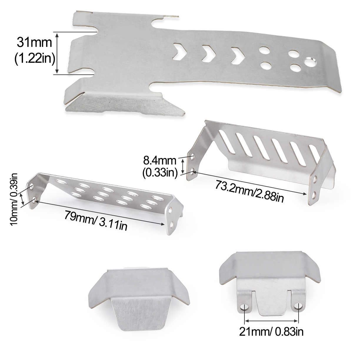 Protector de Eje de Acero Inox - Rc Hobby Factory reseña y precio