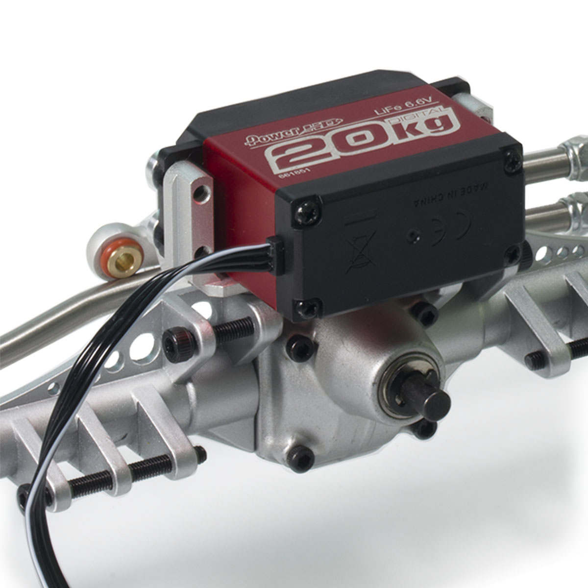 Soporte Servo Capra CNC de alu - Rc Hobby Factory reseña y precio